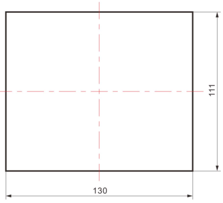 រចនាសម្ព័ន្ធ និង ទំហំ ATS controller ឧបករណ៍បញ្ជា ATS HAT553 Smartgen