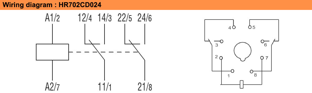 ដ្យាក្រាមតភ្ជាប់ : Lovato relay HR702CD024
