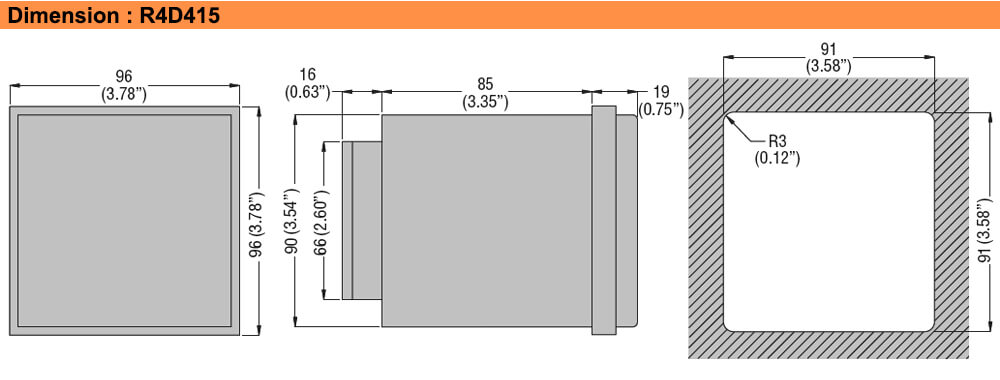 ទំហំ : Lovato relay R4D415