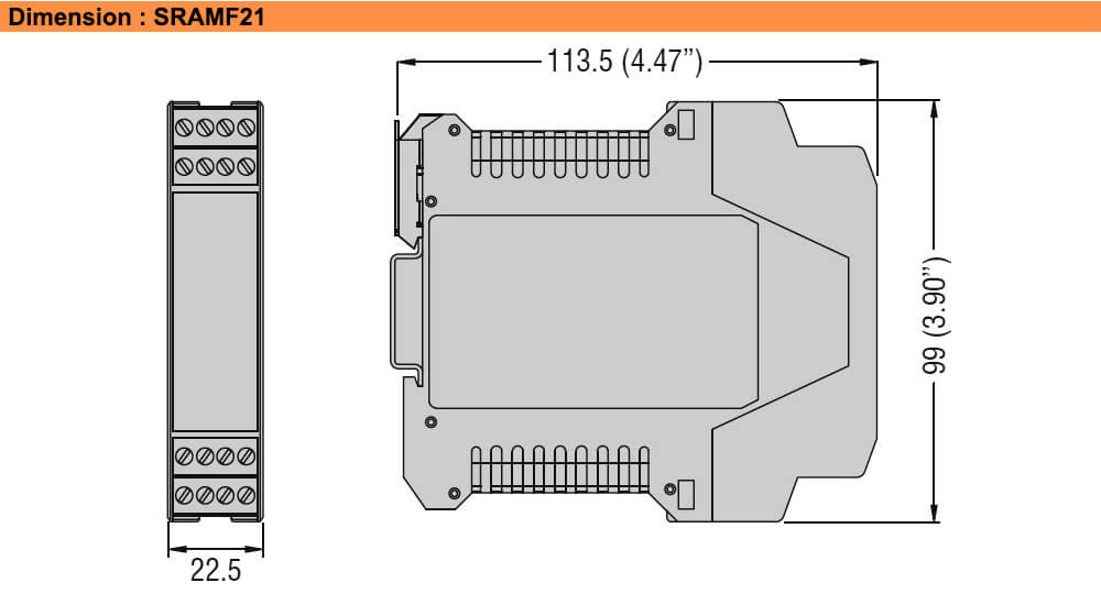 ទំហំ : Lovato relay SRAMF21