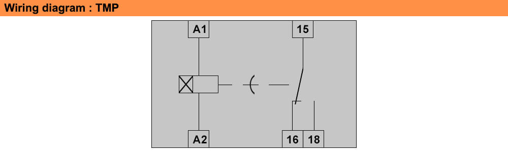 ដ្យាក្រាមតភ្ជាប់ : Lovato relay TMP