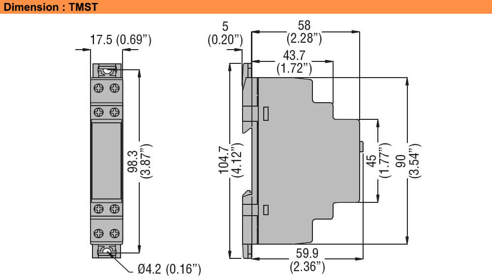 ទំហំ : Lovato relay TMST