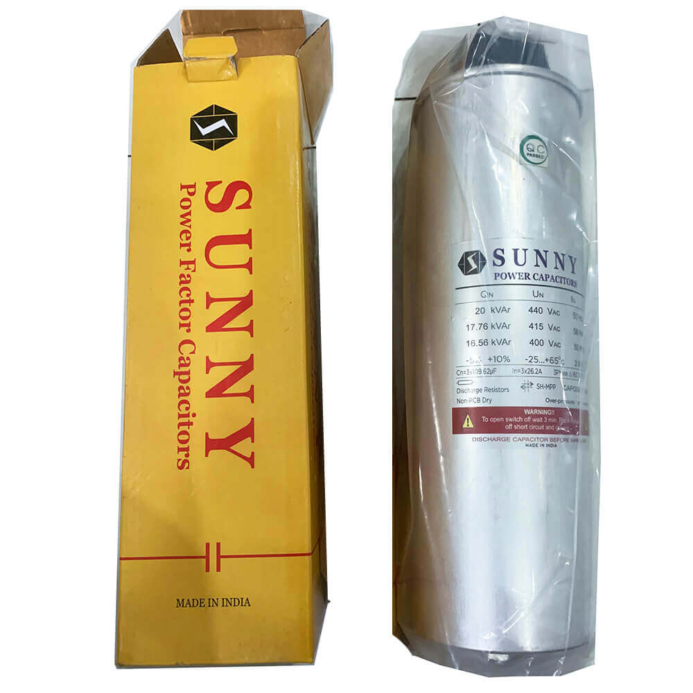 Sunny CAP/20/440SUN: Capacitor កុងដុង 3P 20Kvar 440V