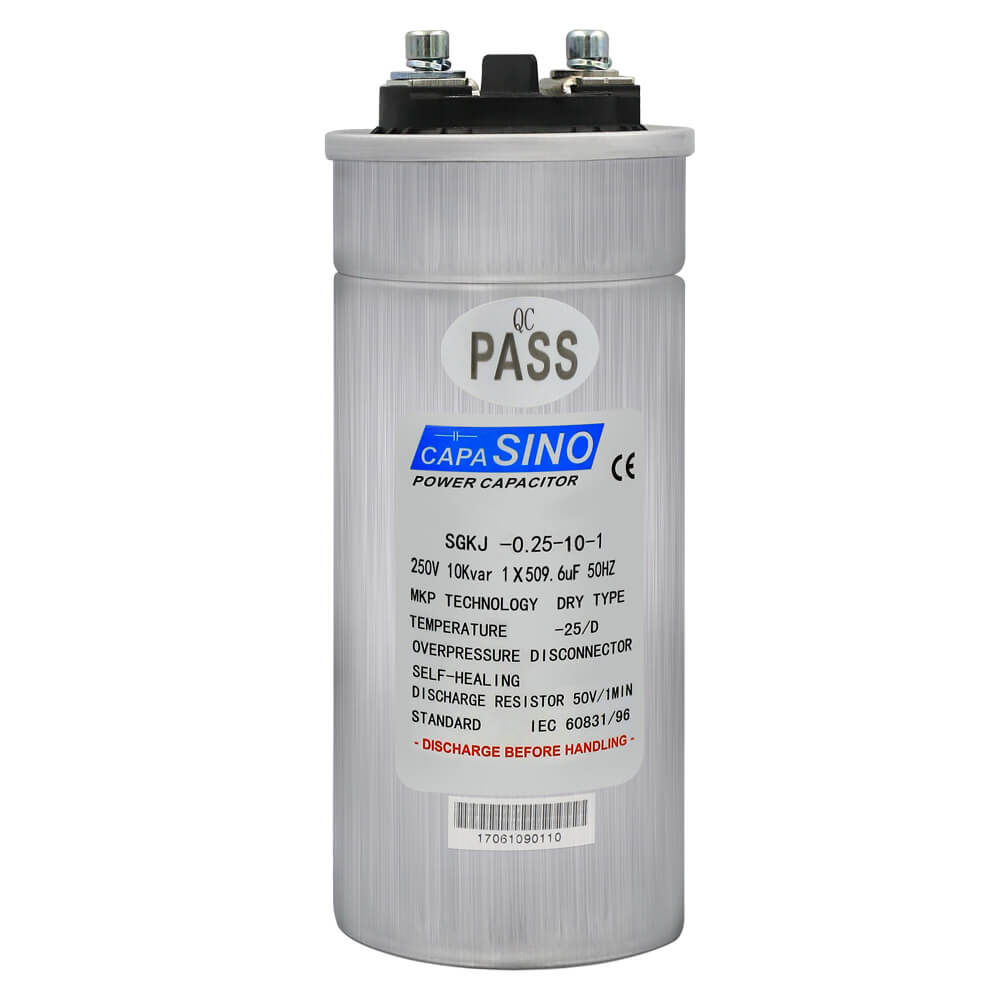 Sino SGKJ-0.25-10-1 : Capacitor កុងដុង 1P 10Kvar 250V 50Hz