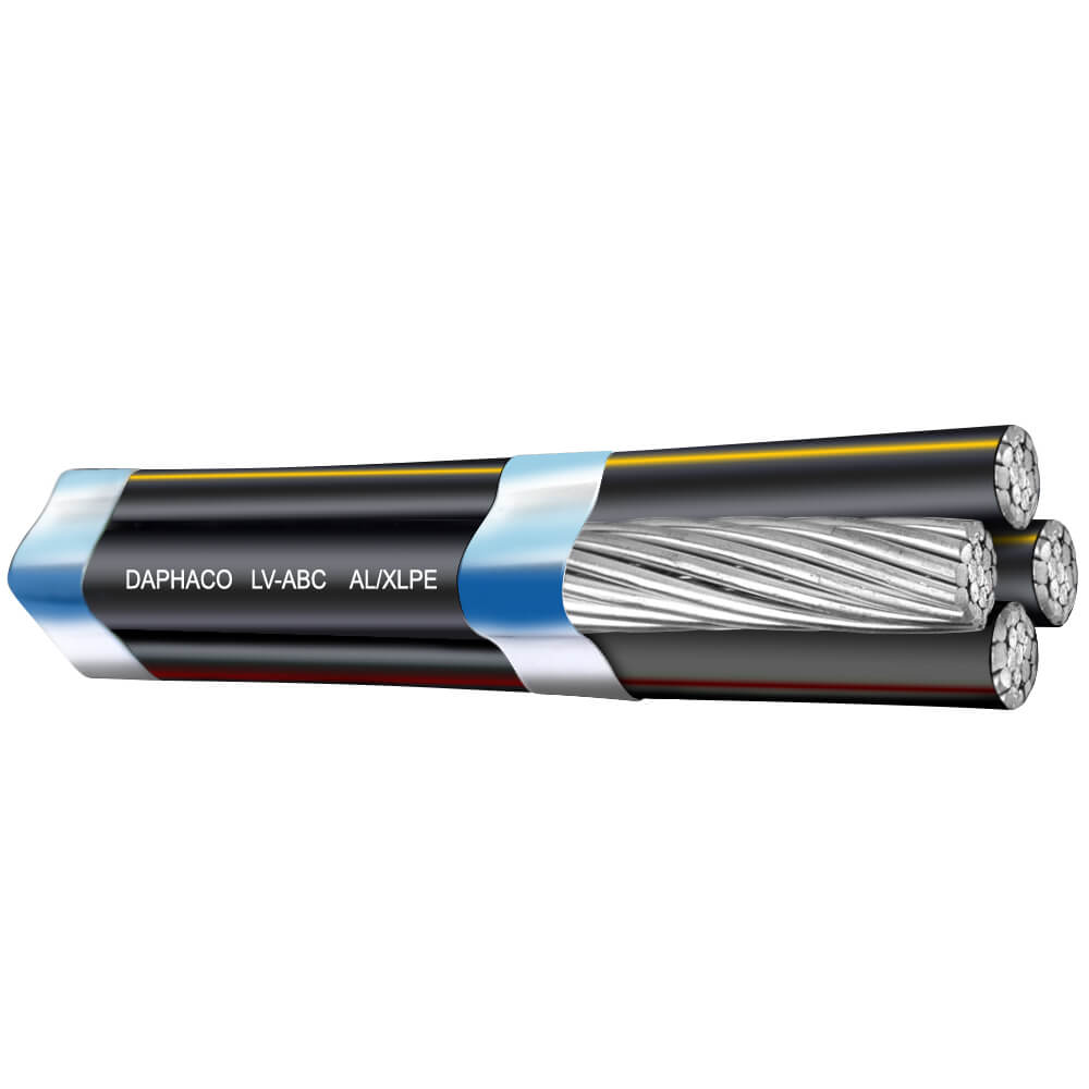 Daphaco LV - ABC 4X16 : Aluminum Cable ៤ ស្នូល ស្មើ បណ្តួល អាលុយមីញ៉ូម 0,6/1 kV