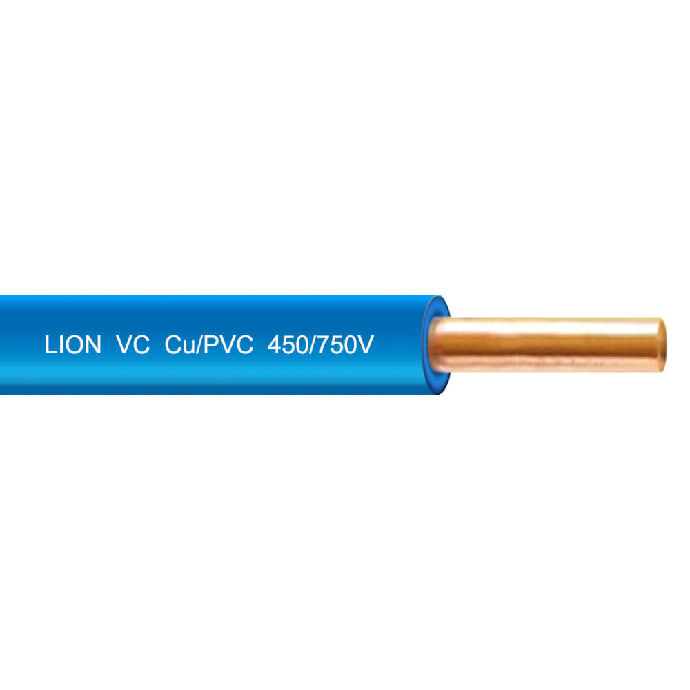 Lion VC-1.5 (1x1.38) - 450/750V : Copper wire ១ ស្នូល បណ្តួល ស្ពាន់ 450/750V