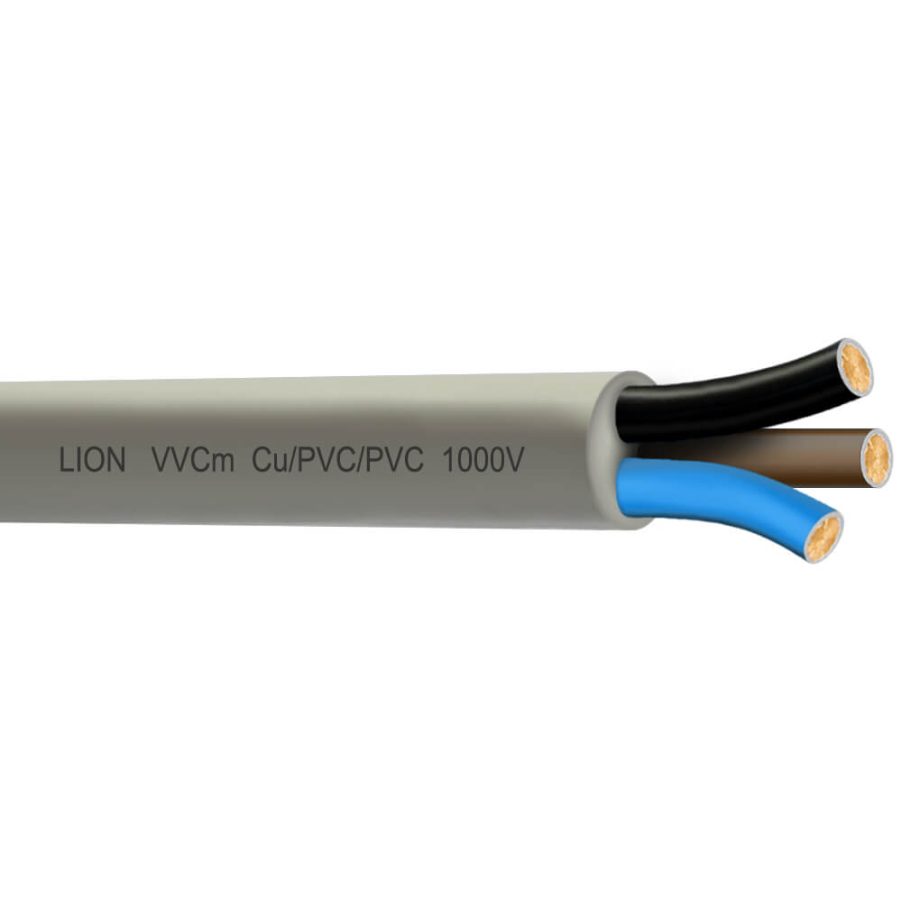 Lion VVCm-3x10 - 0.6/1 kV : Flexible Cable VVCm ៣ ស្នូល បណ្តួល ស្ពាន់ 0,6/1 kV