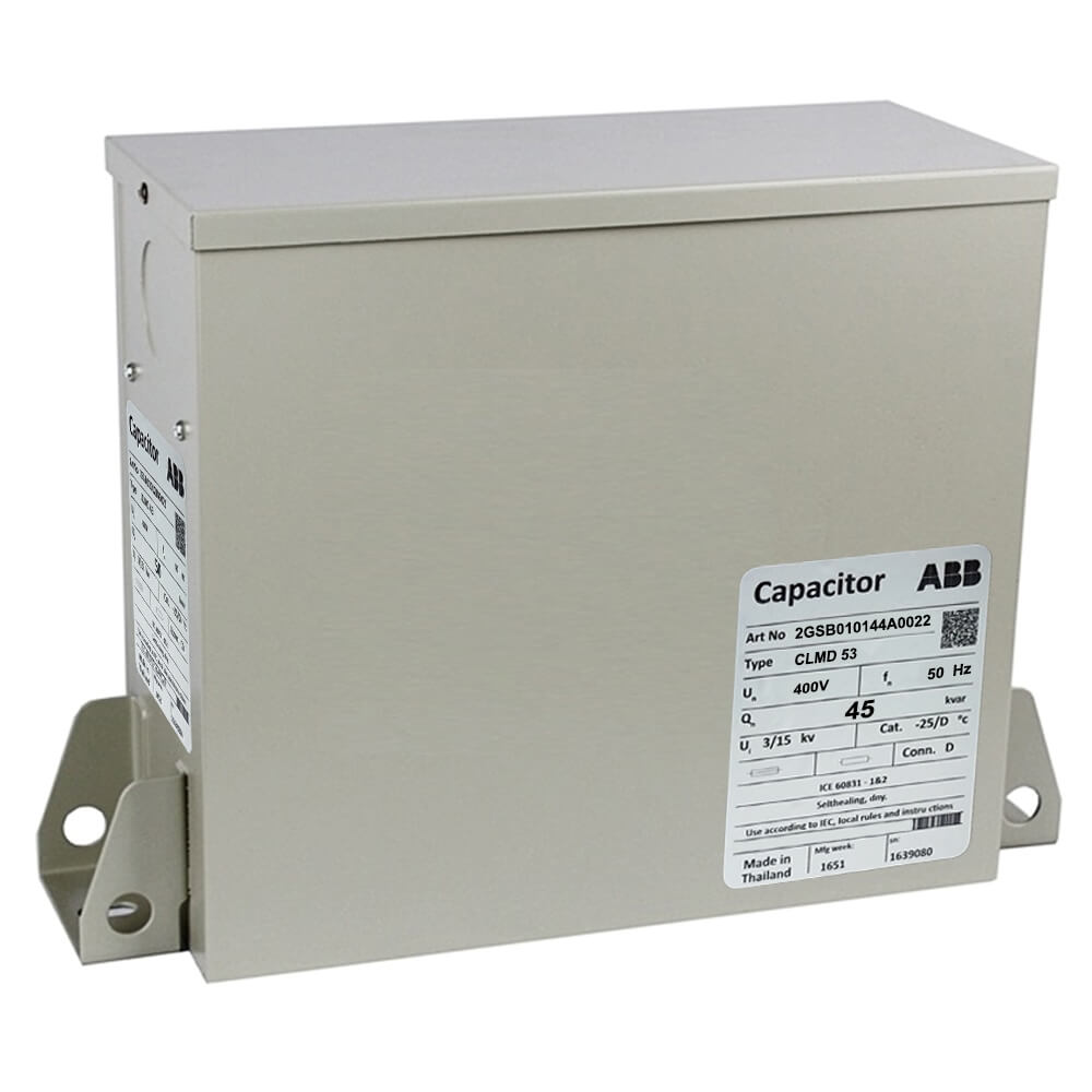ABB CLMD5340045 : Capacitor កុងដុង ABB 3P 400V 45kVar