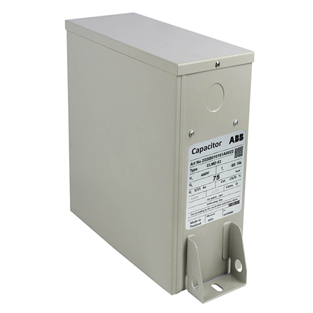 ABB CLMD6344075 : Capacitor កុងដុង ABB 3P 400V 75kVar