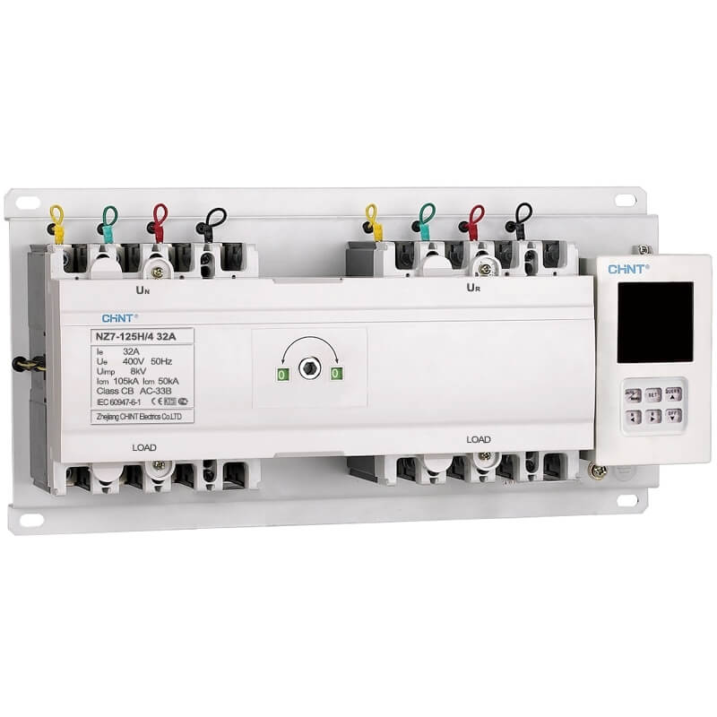 ATS Chint 4P 32A NZ7-125H/4 32A កុងតាក់ថាមពលដោយស្វ័យប្រវត្តិ