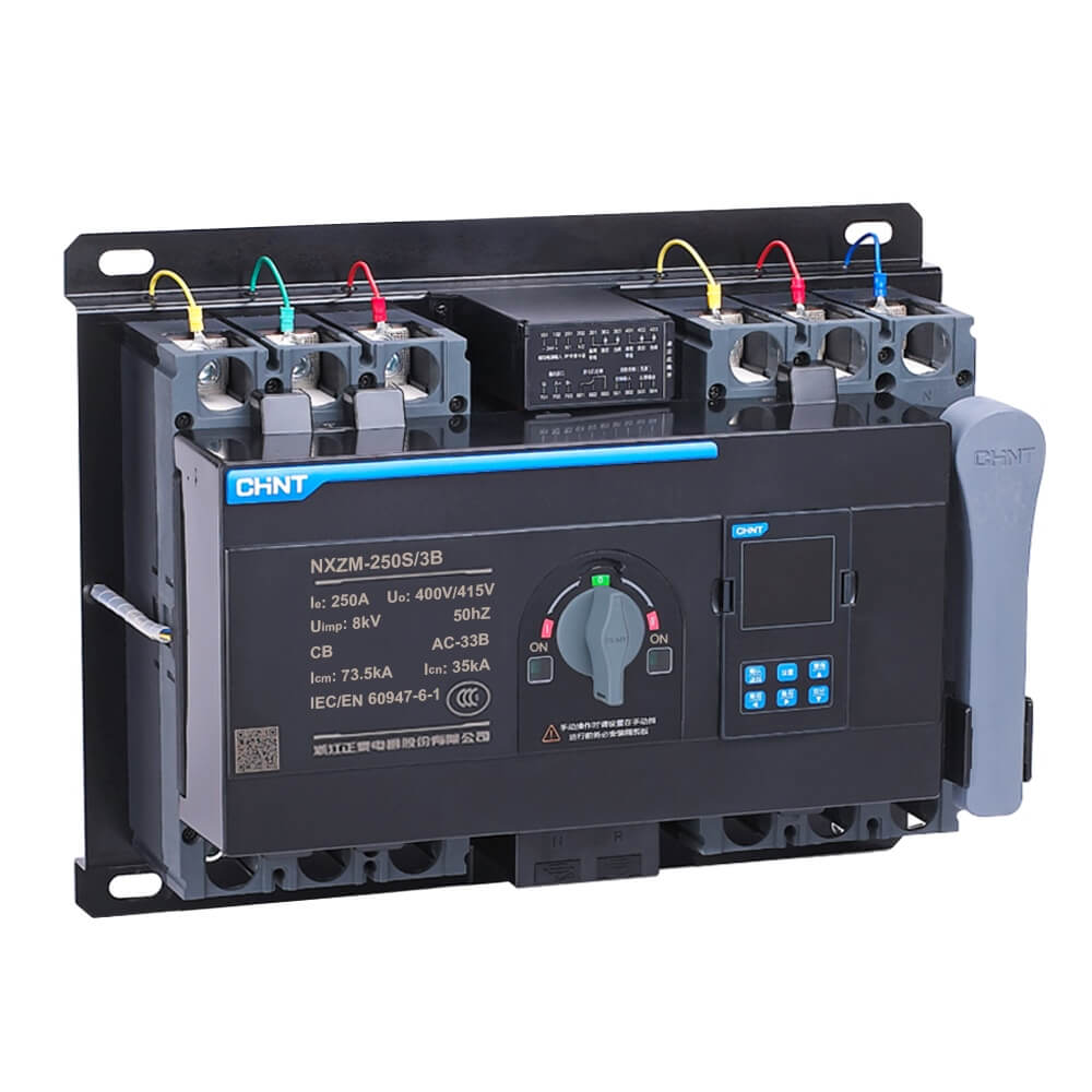 ATS Chint 3P 160A NXZM-250S/3B 160A កុងតាក់ថាមពលដោយស្វ័យប្រវត្តិ
