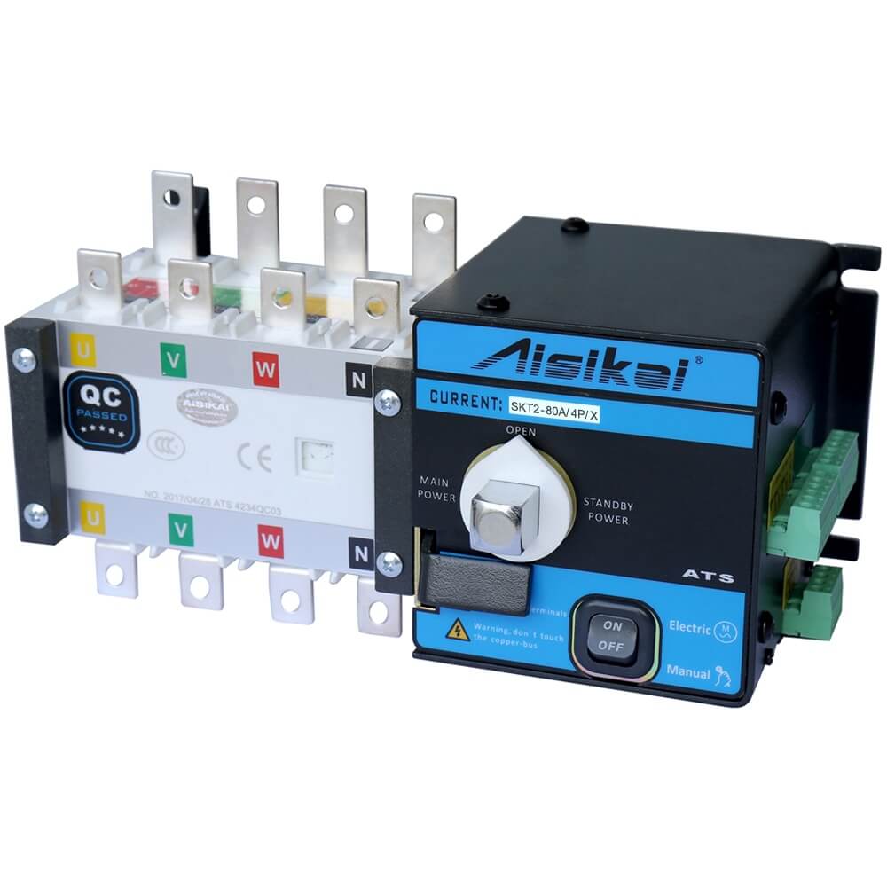 ATS Aisikai 4P 80A SKT2-80A: កុងតាក់ថាមពលដោយស្វ័យប្រវត្តិ