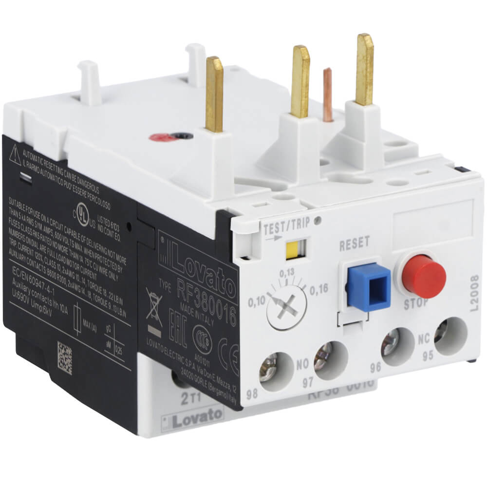 Lovato RF382500: Thermal Overload Relay 20-25A relayកំដៅ