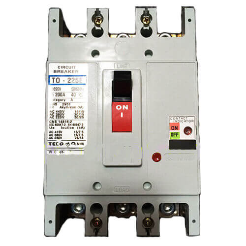TO-225S : ឌីហ្សង់ទ័រខ្នាតធ MCCB 125A-225A, 25kA
