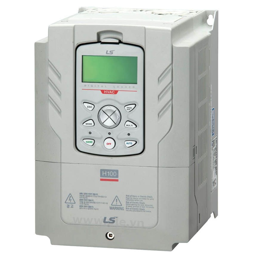 អាំងវឺរទ័រLS H100 LSLV0022H100-4COFN: អាំងវឺរទ័រ 3 ហ្វារ 2.2kW 3HP 400V