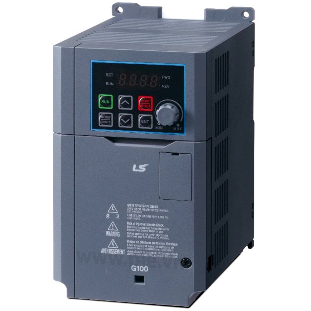 អាំងវឺរទ័រLS G100 LSLV0015G100-2EONN: អាំងវឺរទ័រ 3 ហ្វារ 1.5kW 2HP 8A 200V