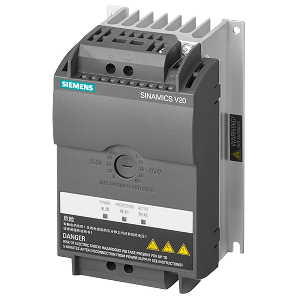 Siemens Sinamics V20 Braking Module 6SL3201-2AD20-8VA0 - ឧបករណ៍ចាប់ហ្វ្រាំង (ម៉ូឌុលហ្វ្រាំង Inverter)