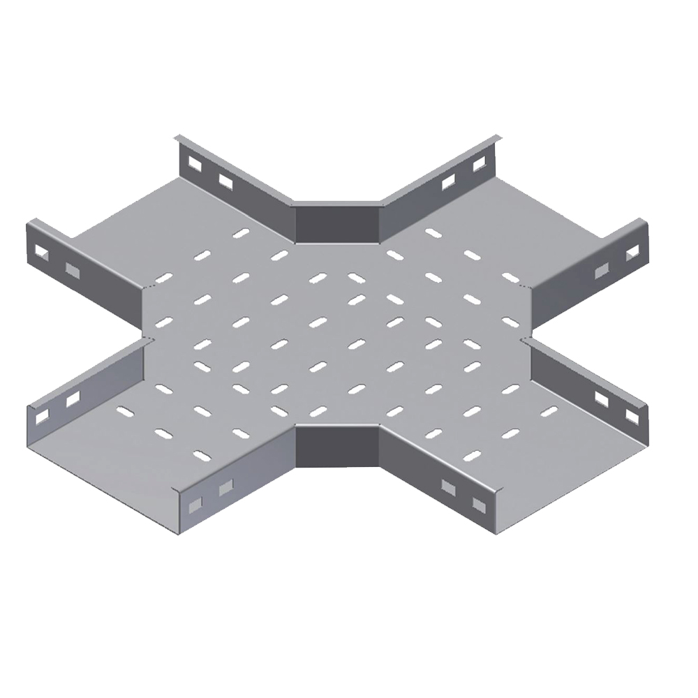 Ngã tư khay cáp 300x50x1.2mm