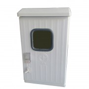 Vỏ tủ điện kế composite ngoài trời có mái che 300x500x200