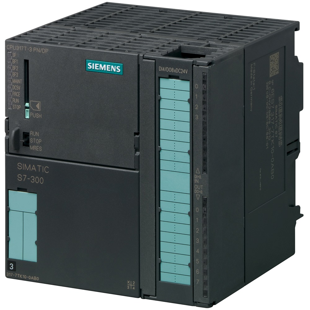 ដំណើរការកណ្តាលCPU 317T-3 PN/DP Siemens Simatic Simatics S7-300 6ES7317-7TK10-0AB0