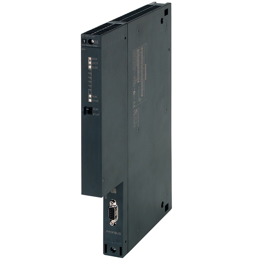 Siemens Simatics S7-400 6GK7443-5DX05-0XE0 - ឧបករណ៍ដំណើរការទំនាក់ទំនង CP 443-5