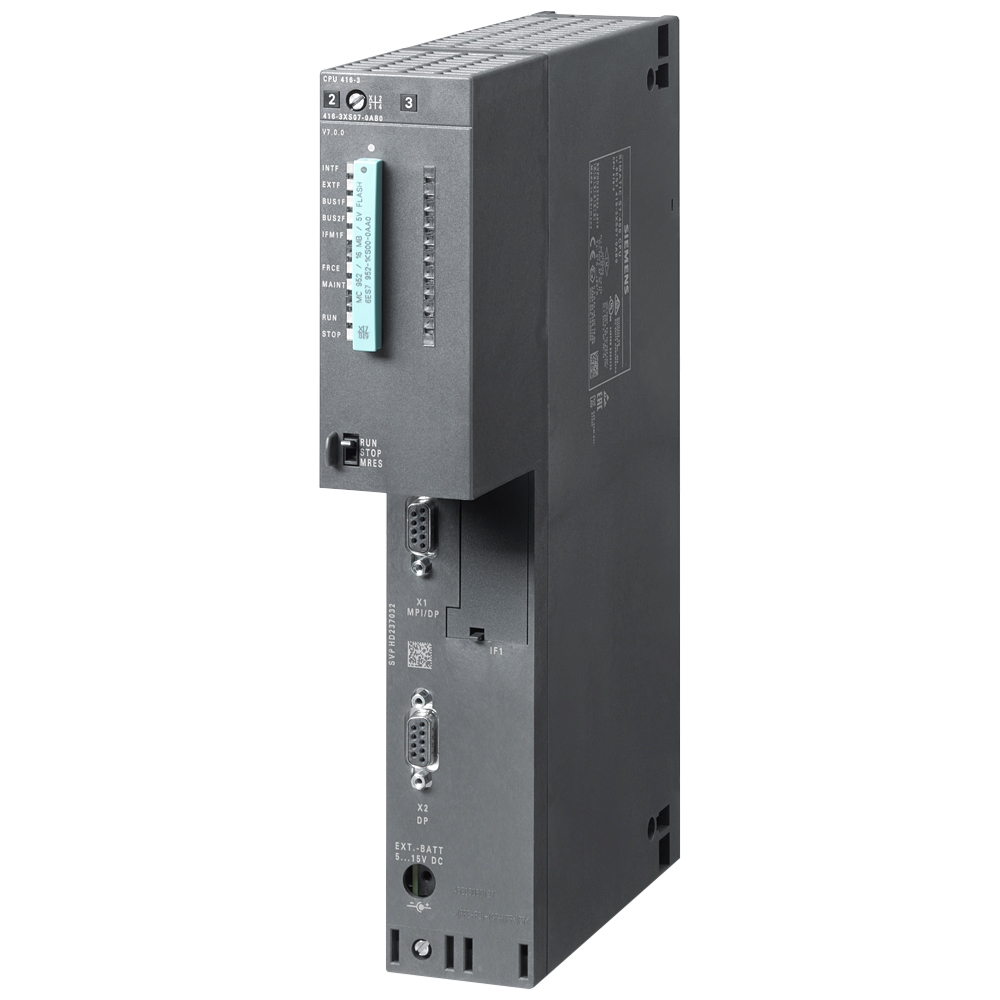 Siemens Simatics S7-400 6ES7416-3XS07-0AB0 - ដំណើរការកណ្តាលCPU 416-3
