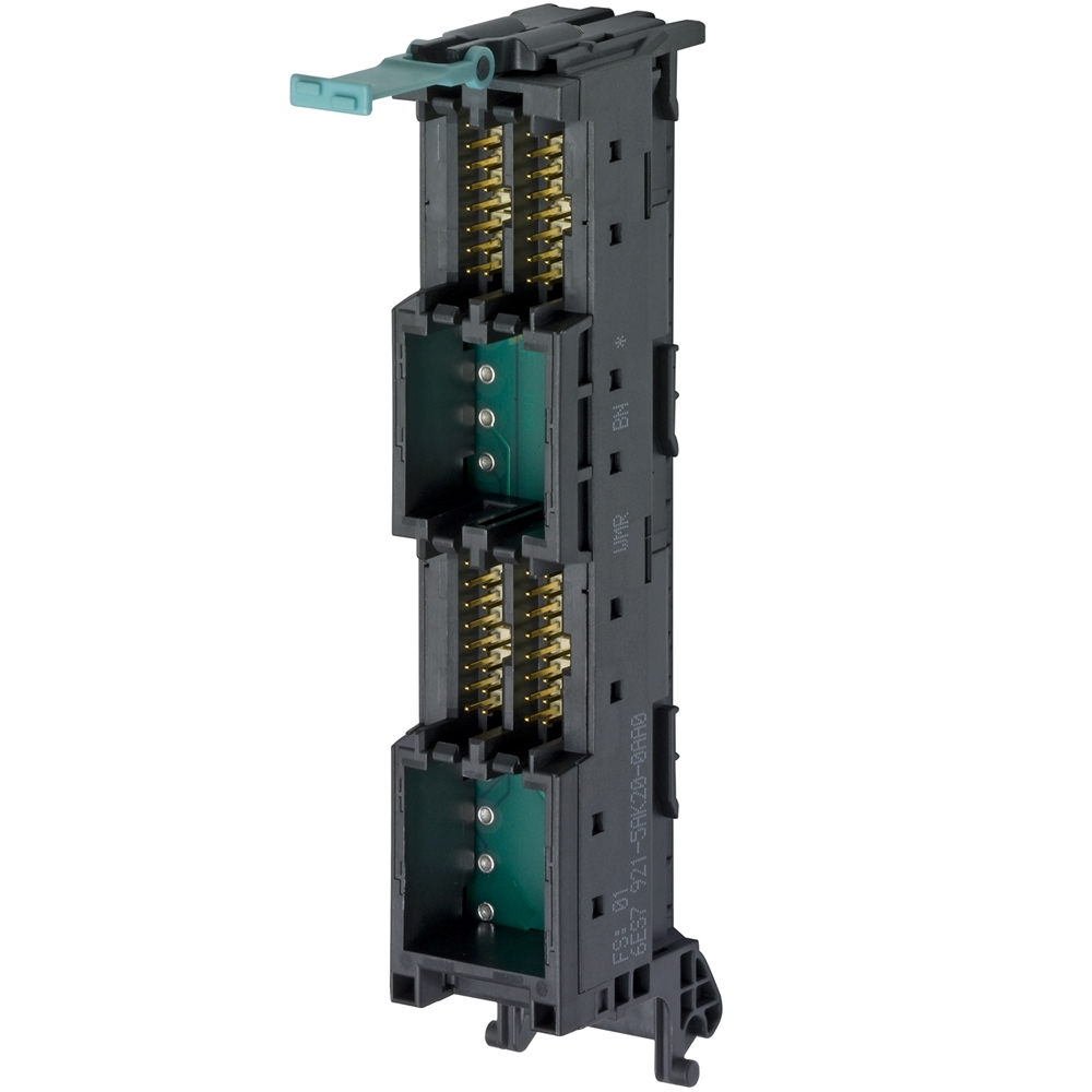 Siemens Simatics S7-1500 6ES7921-5AK20-0AA0 - ឧបករណ៍ភ្ជាប់ខាងមុខ 40 ច្រក I/O