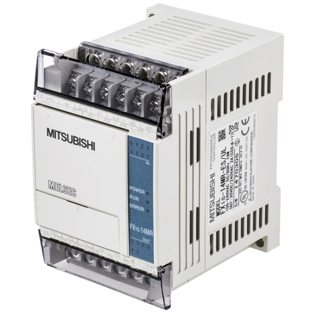 កម្មវិធី PLC Mitsubishi FX1S-14MR-DS