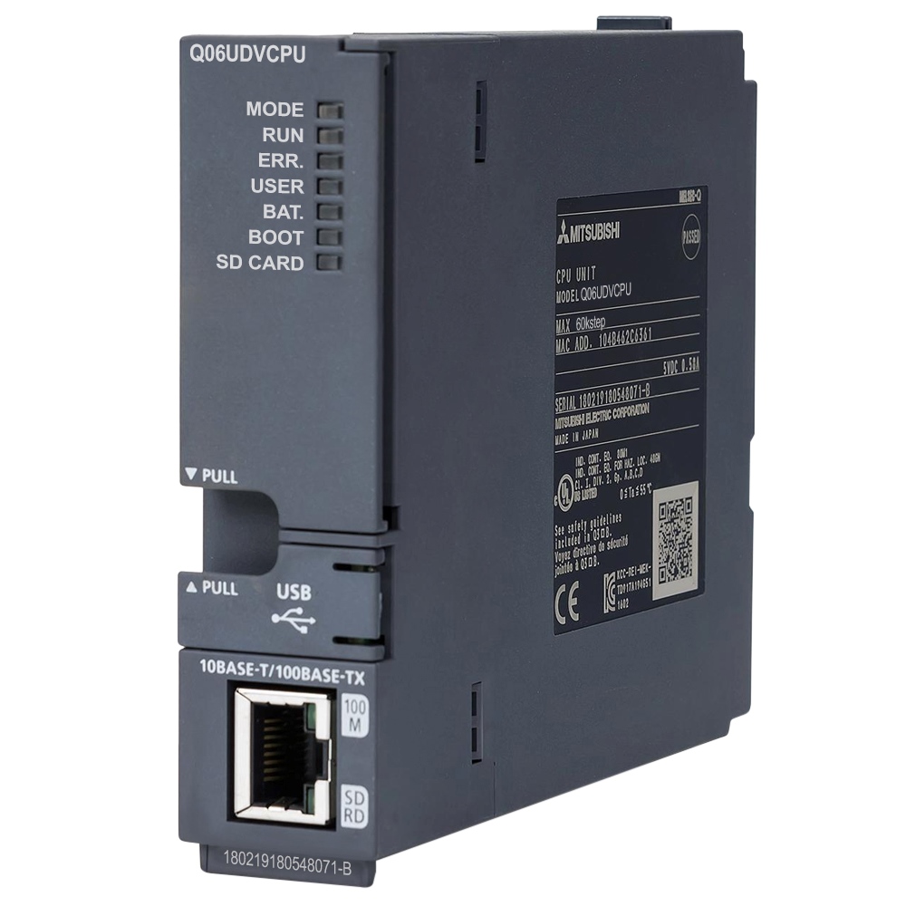 កម្មវិធី PLC Mitsubishi Q06UDVCPU